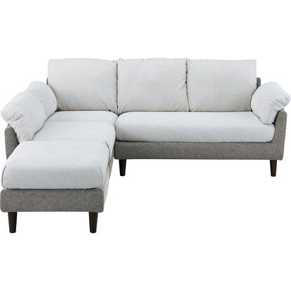 Corner sofa 4-piece set (XL07 GY)