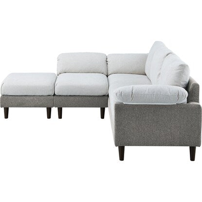 Corner sofa 4-piece set (XL07 GY)