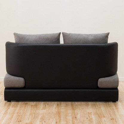 Upholstered sofa for 2 people (Potion 2KD GY)