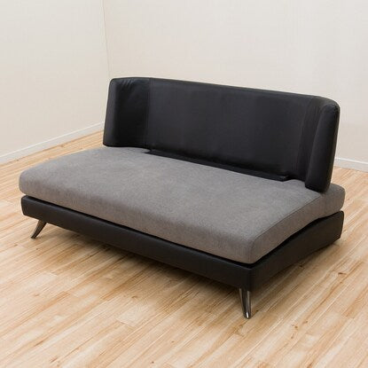 Upholstered sofa for 2 people (Potion 2KD GY)