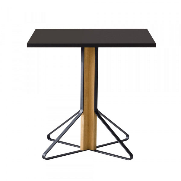 KAARI Table REB011 W75 Black Linoleum