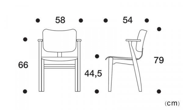 DOMUS CHAIR バーチ チェリー