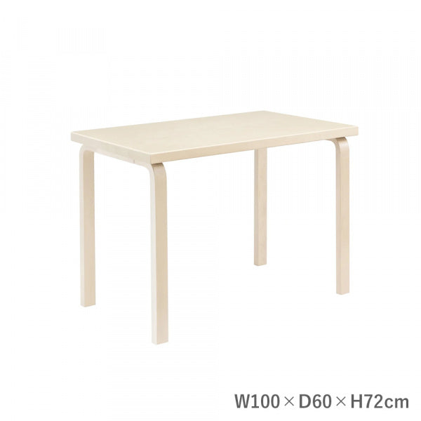 TABLE 80B W100 Birch