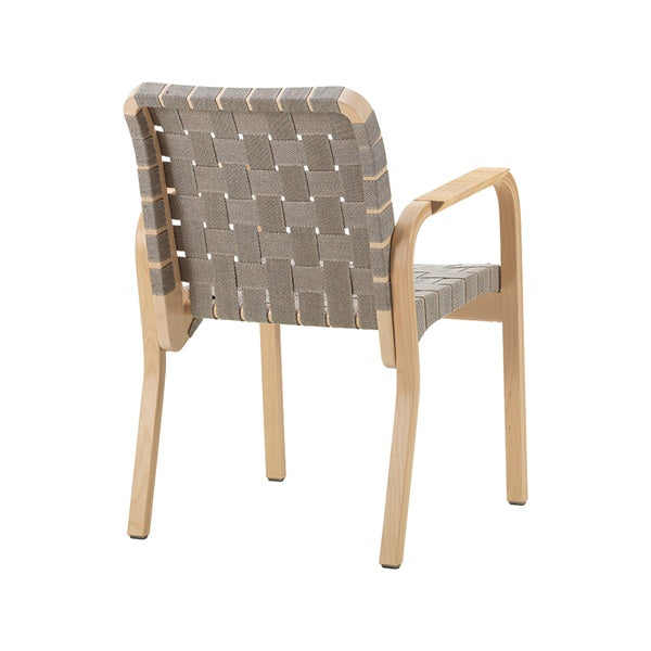 ARM CHAIR 45 ナチュラルラッカー×ウェビング ナチュラル・ブラック