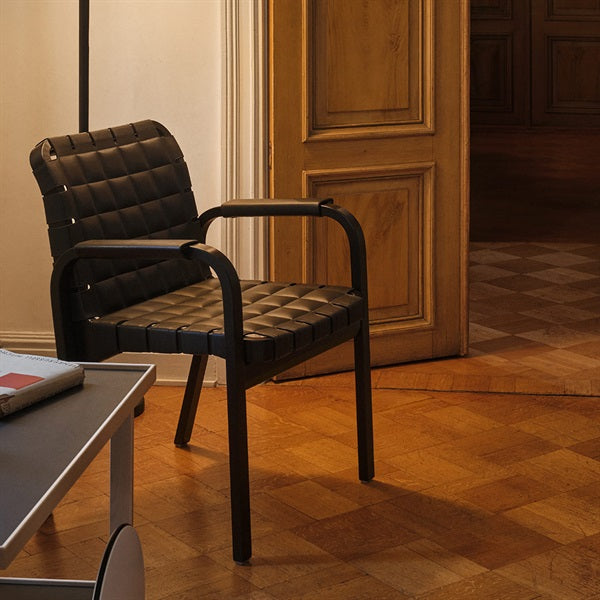ARM CHAIR 45 ブラックラッカー×レザー Prestige ブラック