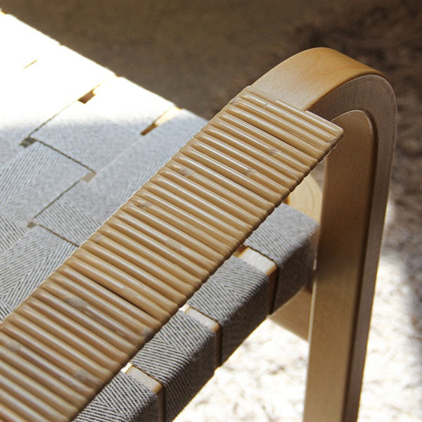 ARM CHAIR 45 ハニーステイン×ウェビング ナチュラル・ブラック
