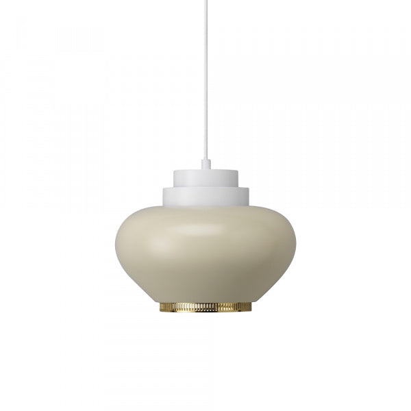 A333 PENDANT LIGHT カブ デュオトーン ホワイト×リネン