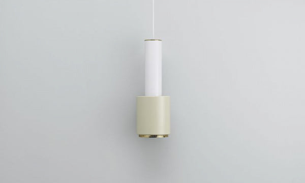 A110 PENDANT LIGHT HAND GRENADE デュオトーン ホワイト リネン