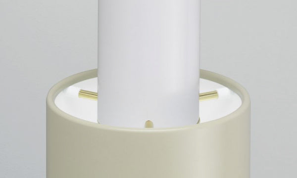 A110 PENDANT LIGHT HAND GRENADE デュオトーン ホワイト リネン