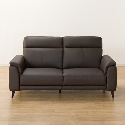 3-seater sofa (LB07 leather DBR)