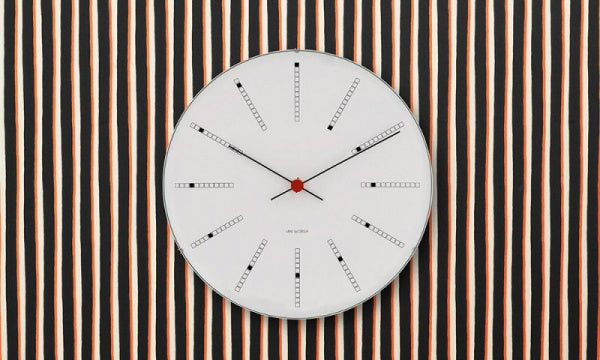 Wall Clock BANKERS φ29cm White