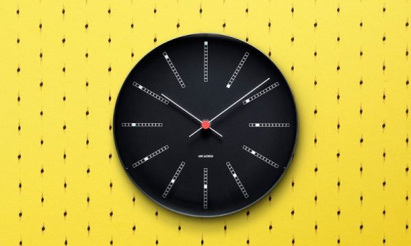 Wall Clock BANKERS φ29cm ブラック
