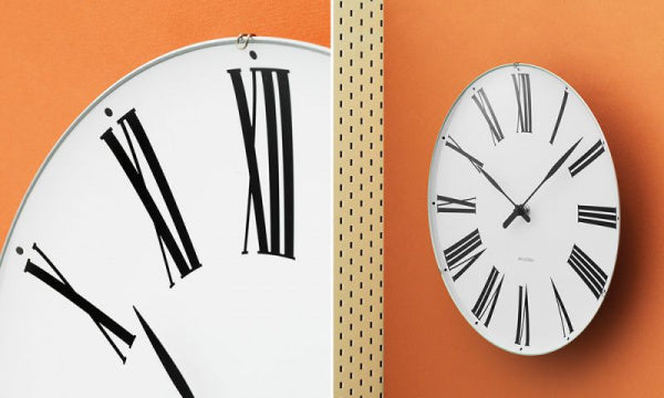 Wall Clock ROMAN φ29cm ホワイト