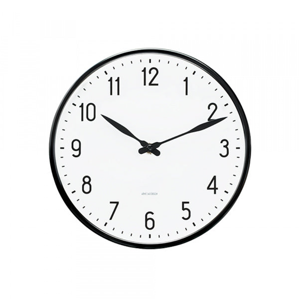 Wall Clock STATION φ21cm ホワイト