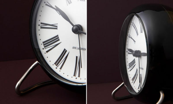 Table Clock ROMAN ブラック