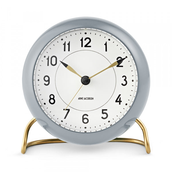 Table Clock STATION グレー