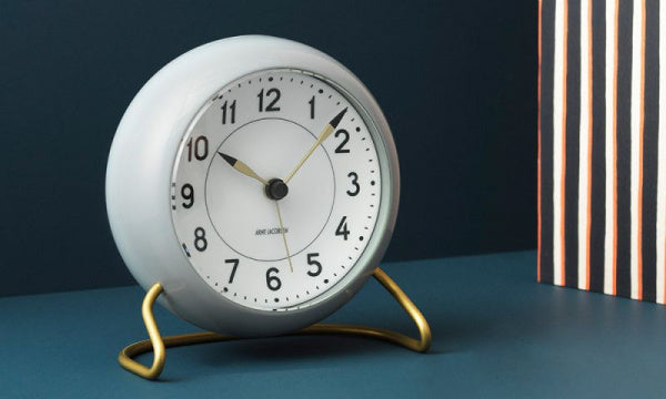 Table Clock STATION グレー