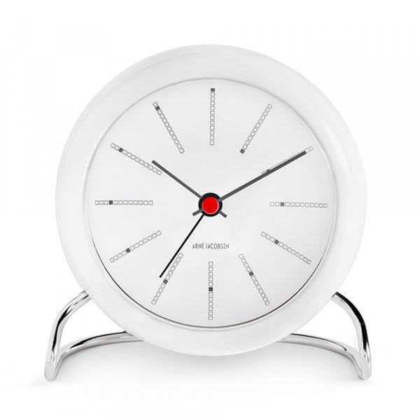 Table Clock BANKERS ホワイト