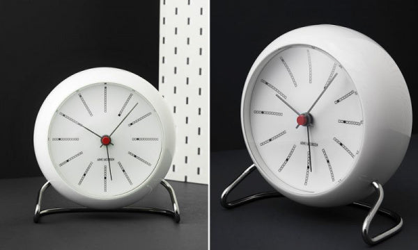 Table Clock BANKERS ホワイト