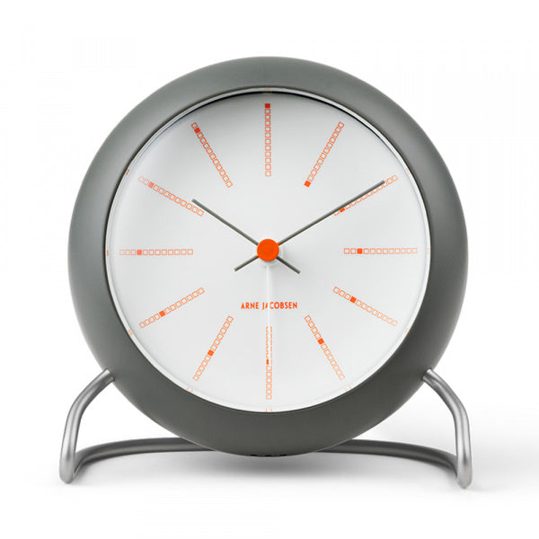 Table Clock BANKERS グレー