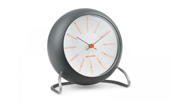 Table Clock BANKERS グレー