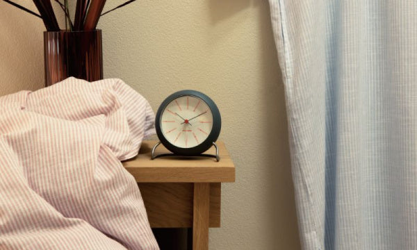 Table Clock BANKERS グレー