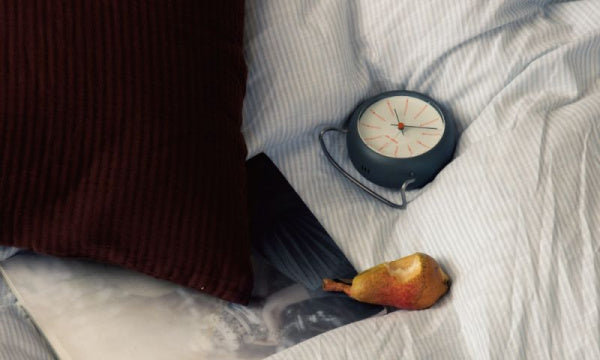 Table Clock BANKERS グレー