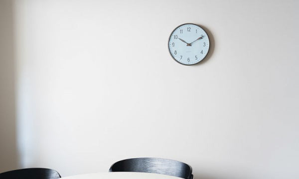 Wall Clock STATION φ21cm ロイヤルブルー