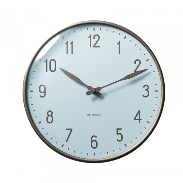 Wall Clock STATION φ29cm ロイヤルブルー