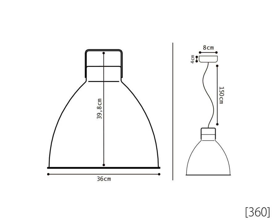 JIELDE CEILING LAMP AUGUSTIN 360