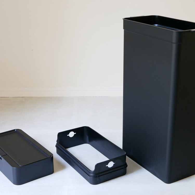 Seals 25 Airtight Dustbin, Black