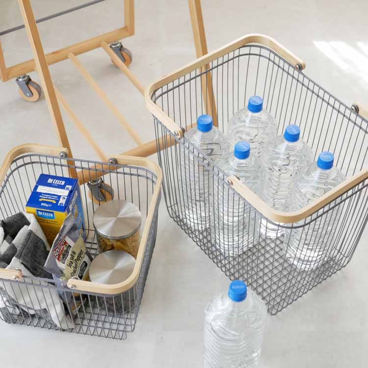 LIV CARRY BASKET WAGON L Gray