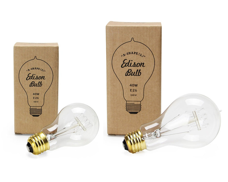 Edison Bulb A-Shape エジソンバルブ Aシェイプ S