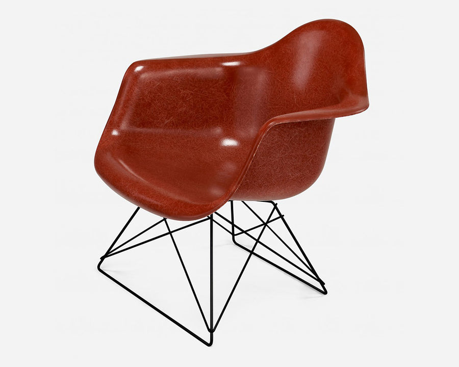 Fiberglass Arm Shell Chair TERRACOTTA テラコッタ