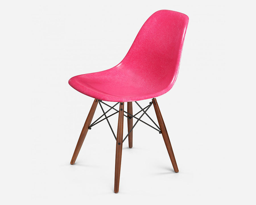 Fiberglass Side Shell Chair MAGENTA マゼンタ
