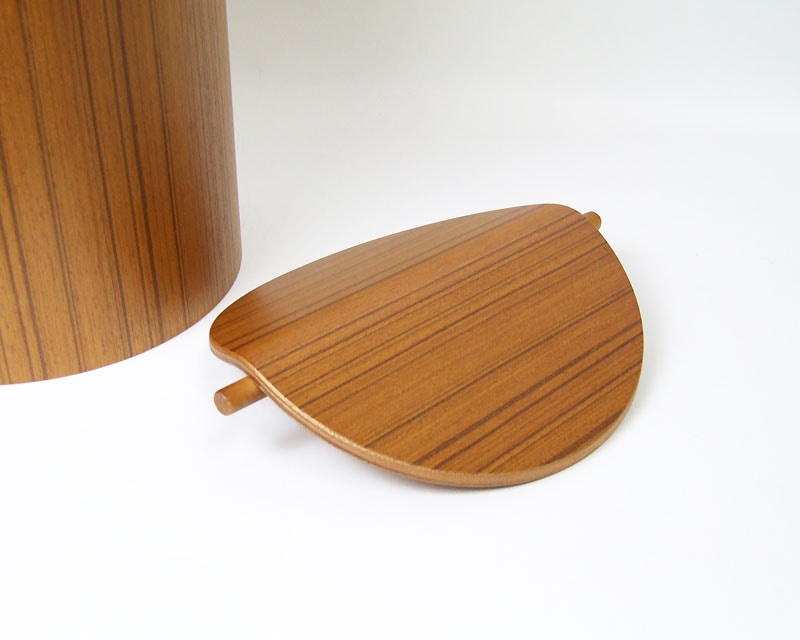 Paper Basket 952A Teak grain