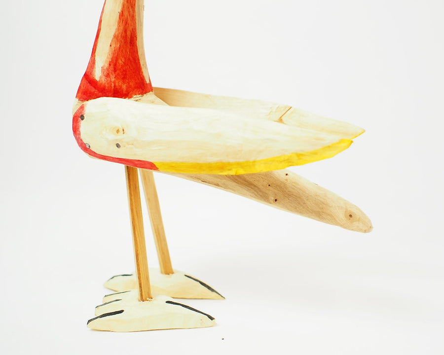 Wood Carving Bird Small ウッドカービング バードスモール