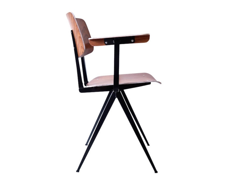 S.16 Arm Chair Black ガルファニタス ブラウン/ブラック