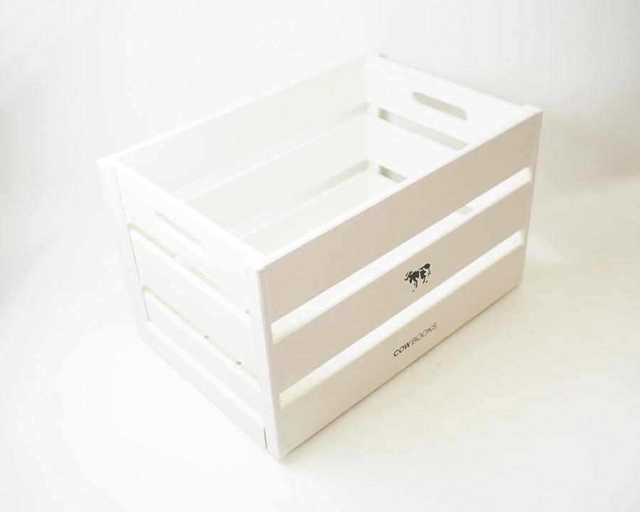 Wood Box Ivory Big Stacking