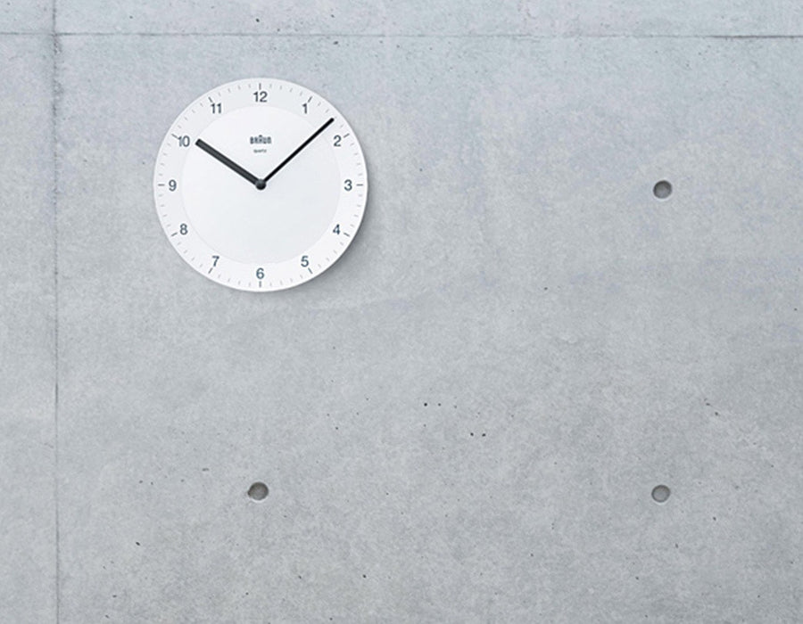 Classic Analog Wall Clock BC06G φ200mm Black