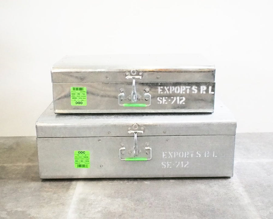 STEEL TRUNK SET