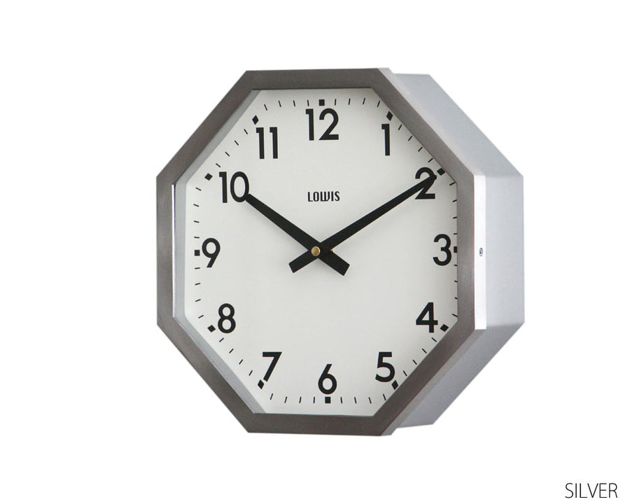 Lowis Industry Octagon Clock ルイスオクタゴンクロック