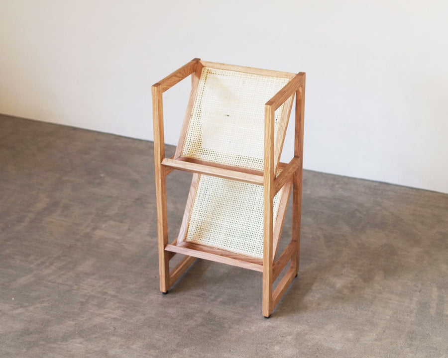 RATTAN MAGAZINE RACK