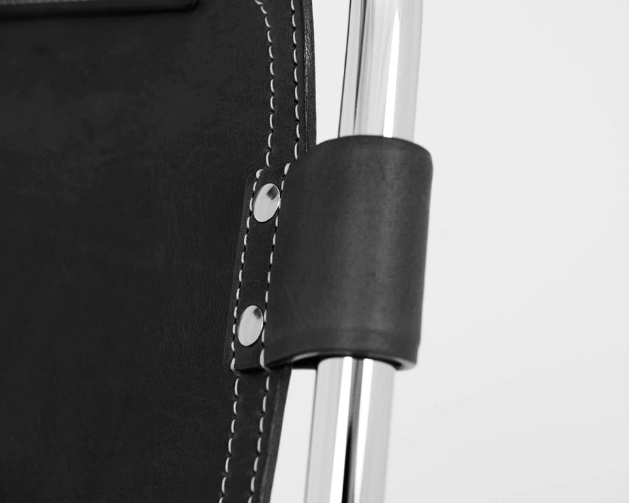 LC-01 Les Arcs Chair Black