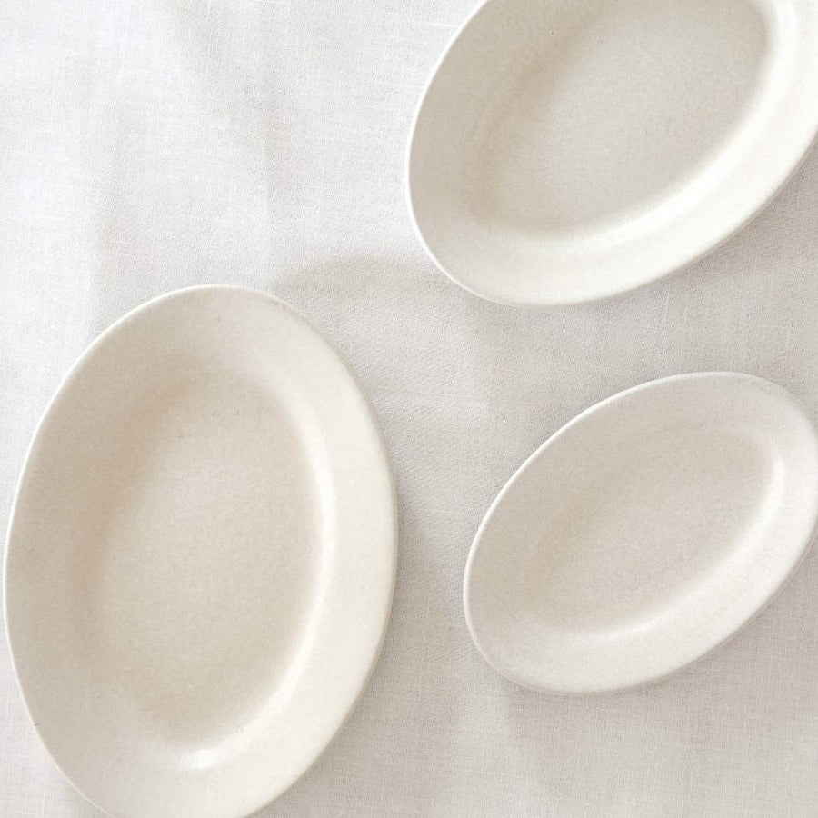 信楽オーバル 20cm 緋色