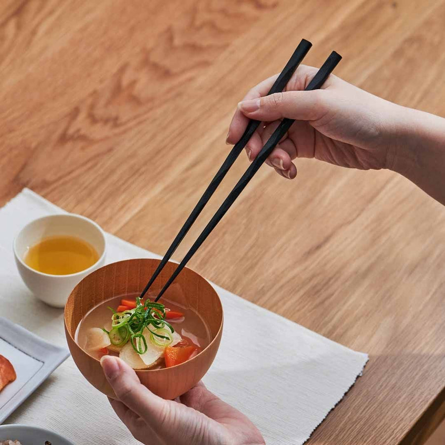 若狭食卓箸 亀甲玉虫 23cm