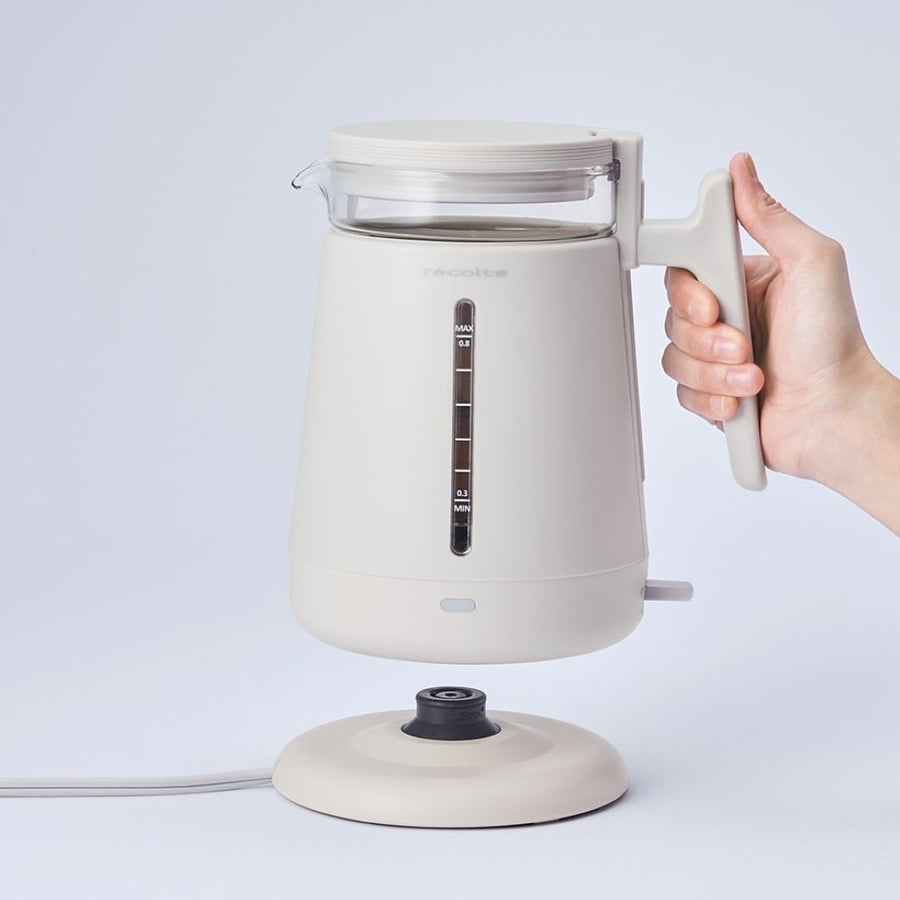 double wall glass kettle