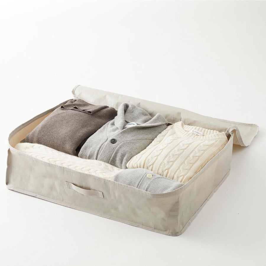 Tower Polyethylene Sheet Sofa &amp; Under-Bed Storage Case, Set of 2