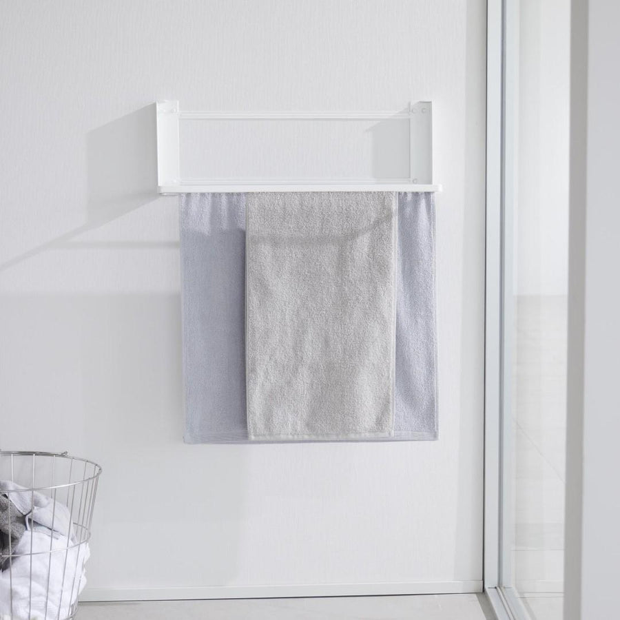 Tower Wall Folding Bath Towel Rack for Plasterboard Walls