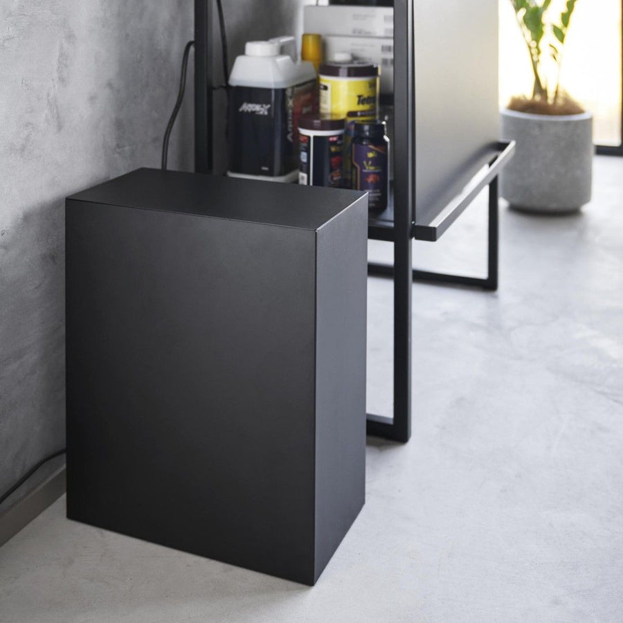 Tower aquarium side storage box